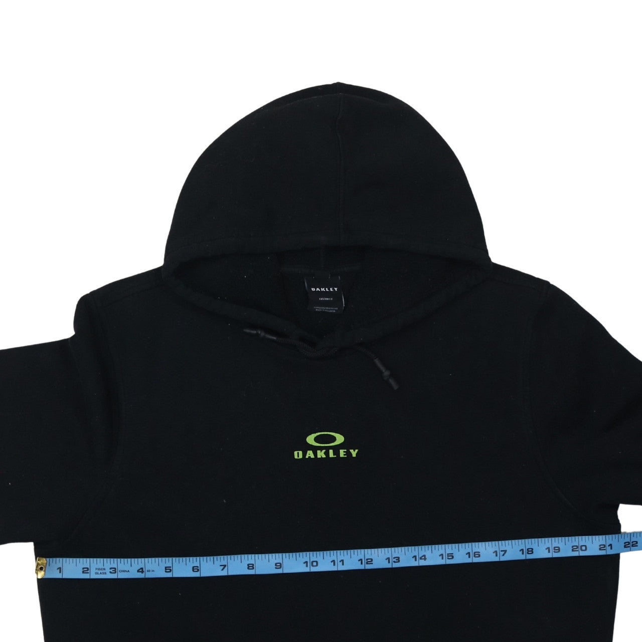 Oakley Men's Black XL Pullover Hoodie Custom Fit Fleece