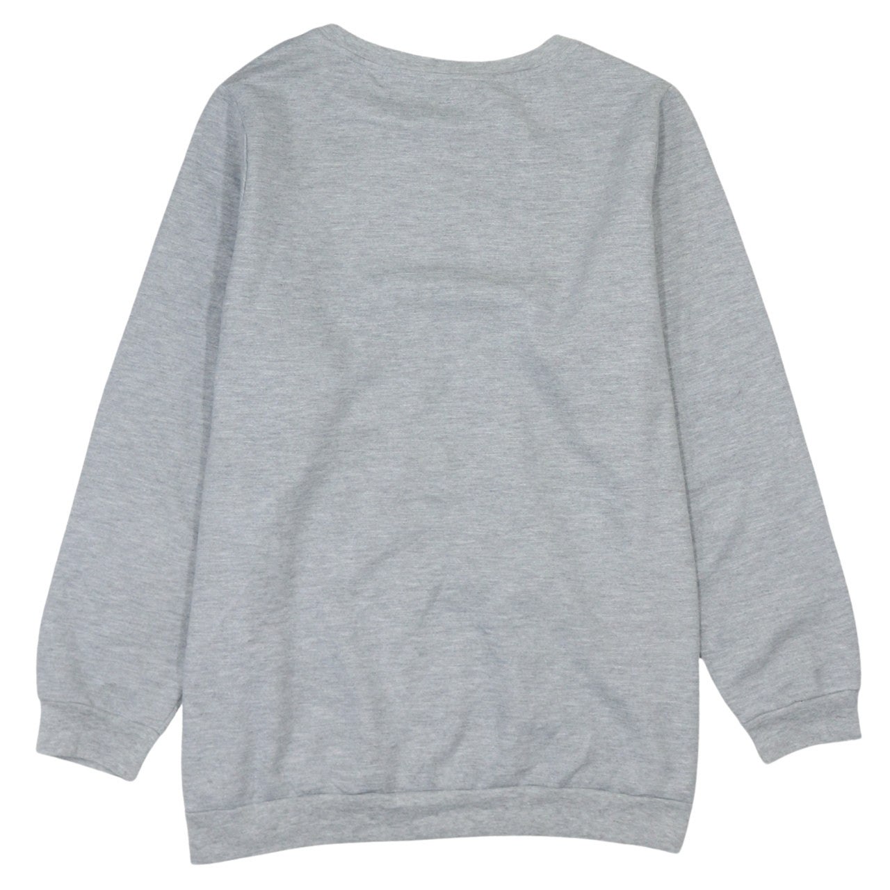 Disney Unisex Grey Mickey Mouse Pullover Sweatshirt S