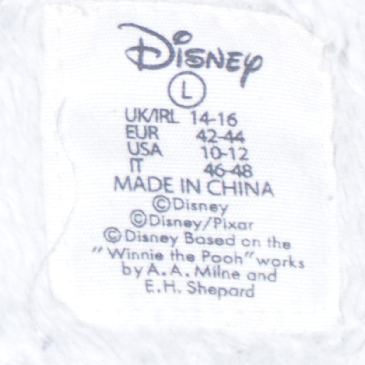 Additional view of Disney Women’s White Minnie Mouse Fleece Hoodie, size L, 14-16