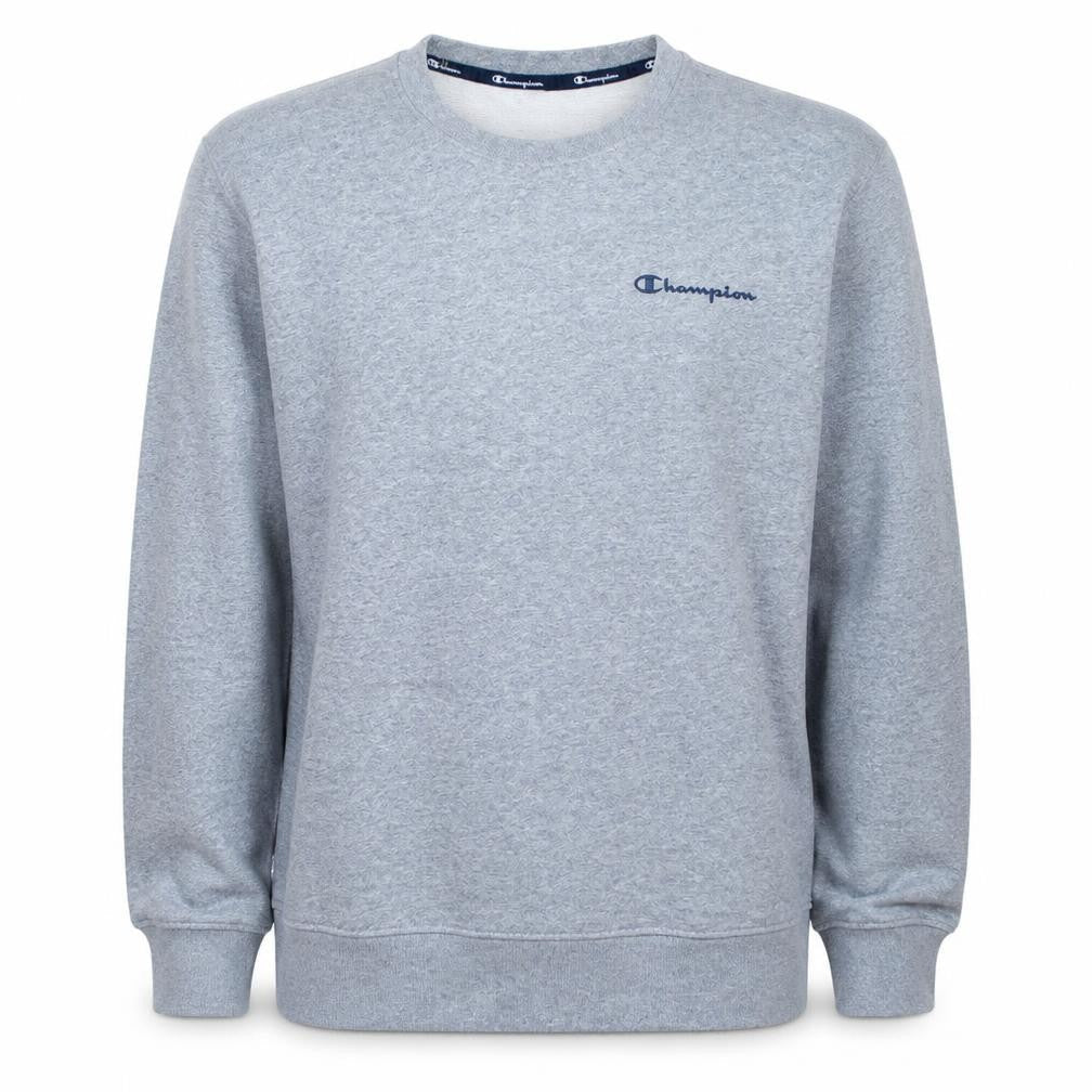 Champion Men's Grey Pullover Crew Neck Sweatshirt Size M
