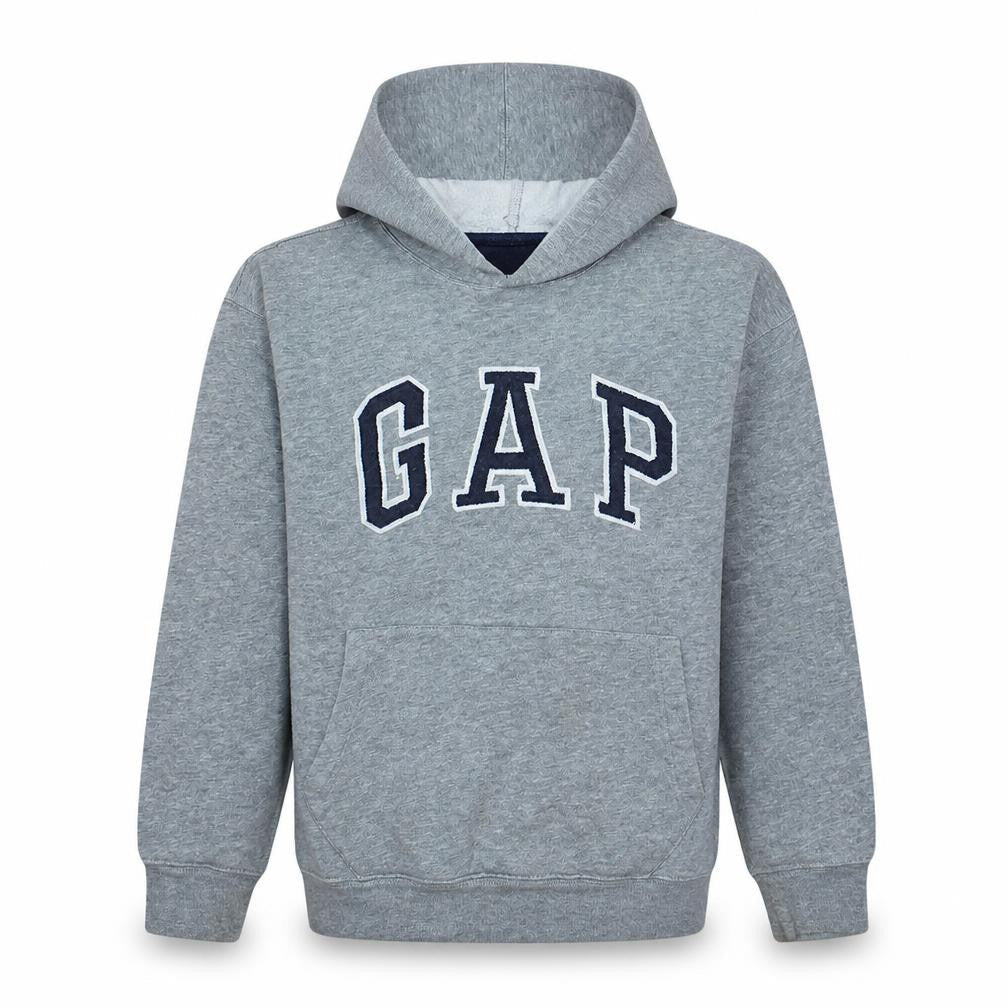 Gap Womens Kids Grey Hoodie Sweatshirt XL 12 Cotton Blend Pullover