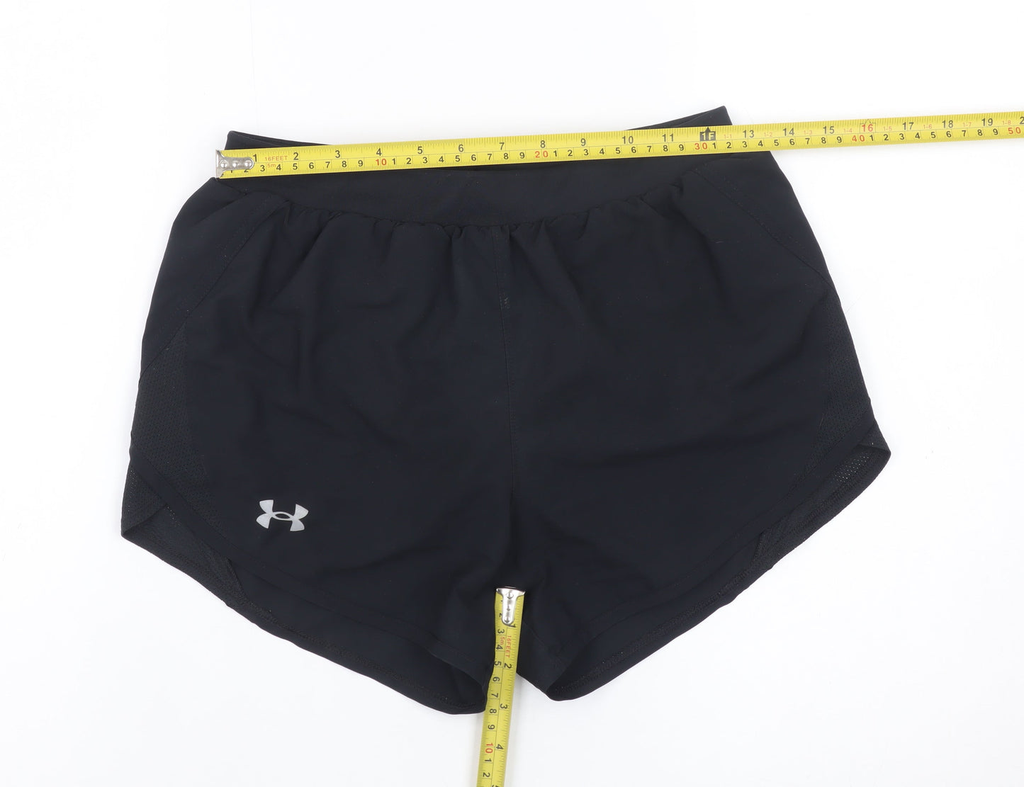 Under Armour Womens Black XS HeatGear Running Shorts