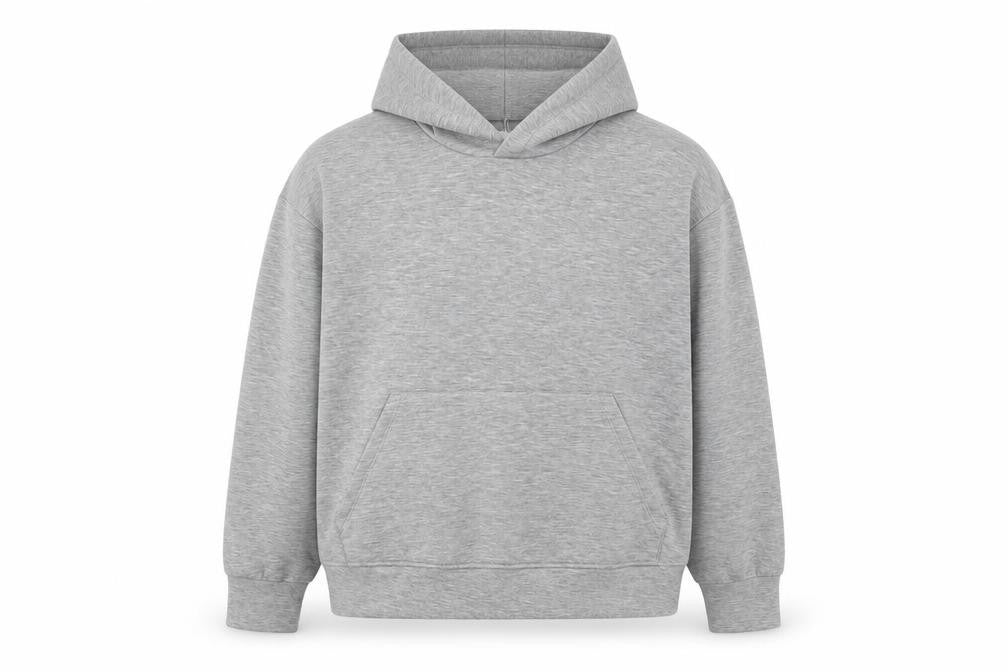 Marks and Spencer Mens Grey Pullover Hoodie Size L Regular Fit