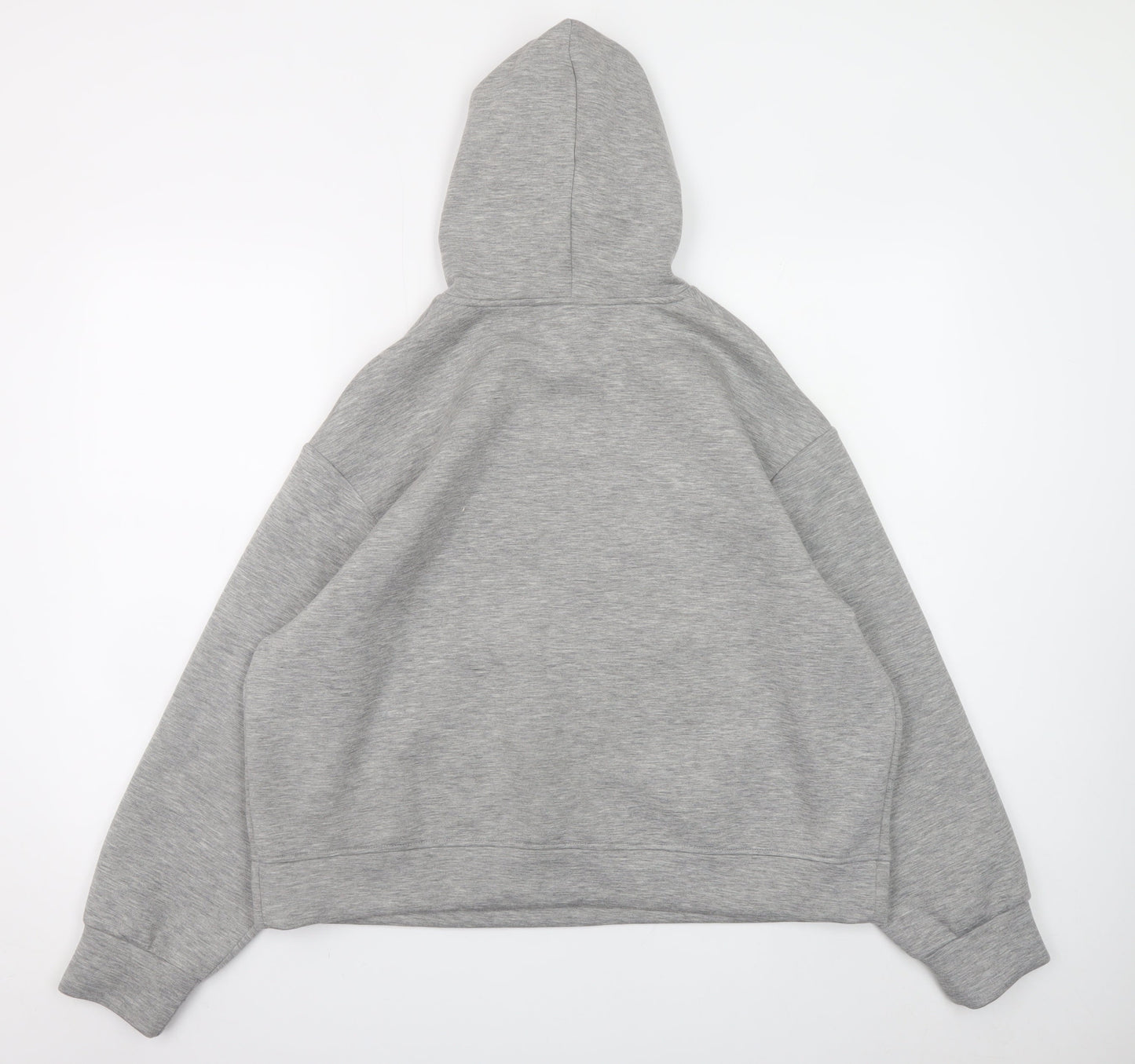 Marks and Spencer Mens Grey Pullover Hoodie Size L Regular Fit