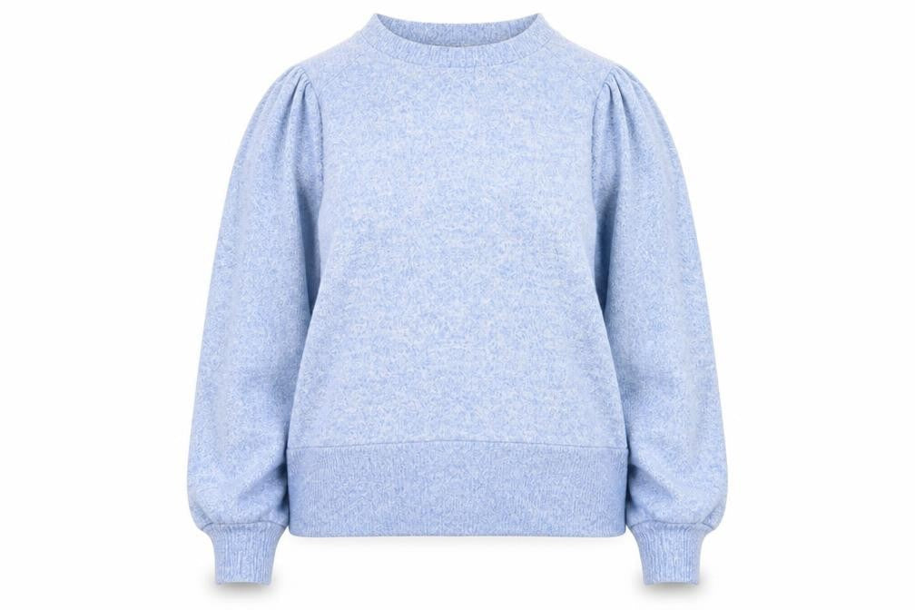 Next Women Blue Crew Neck Long Sleeve Pullover Jumper Size 14
