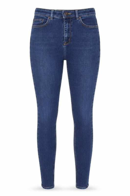 Marks & Spencer Women Blue Size 10 Skinny Stretch Jeans