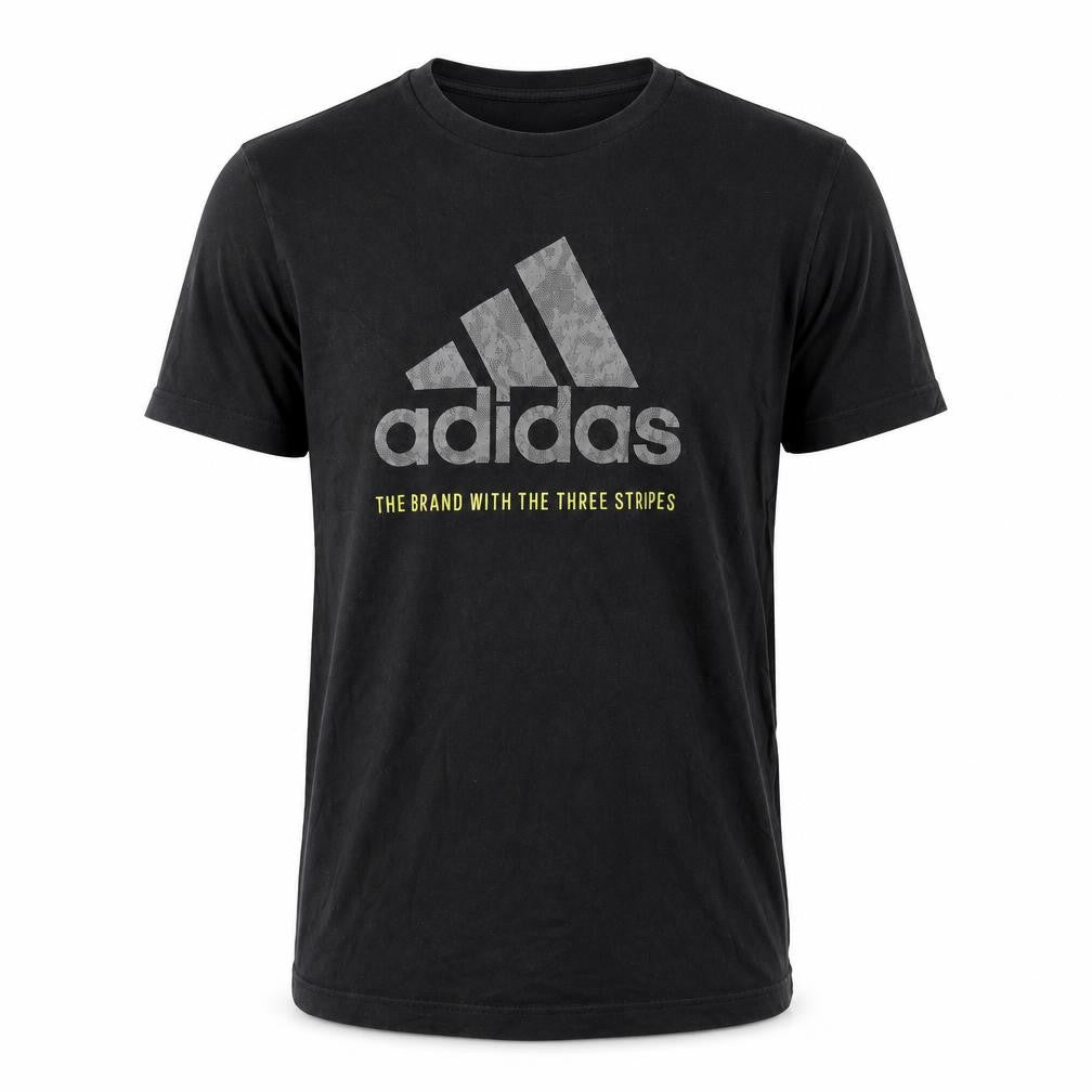 Adidas Men's Black Crew Neck Short Sleeve T-Shirt Size M