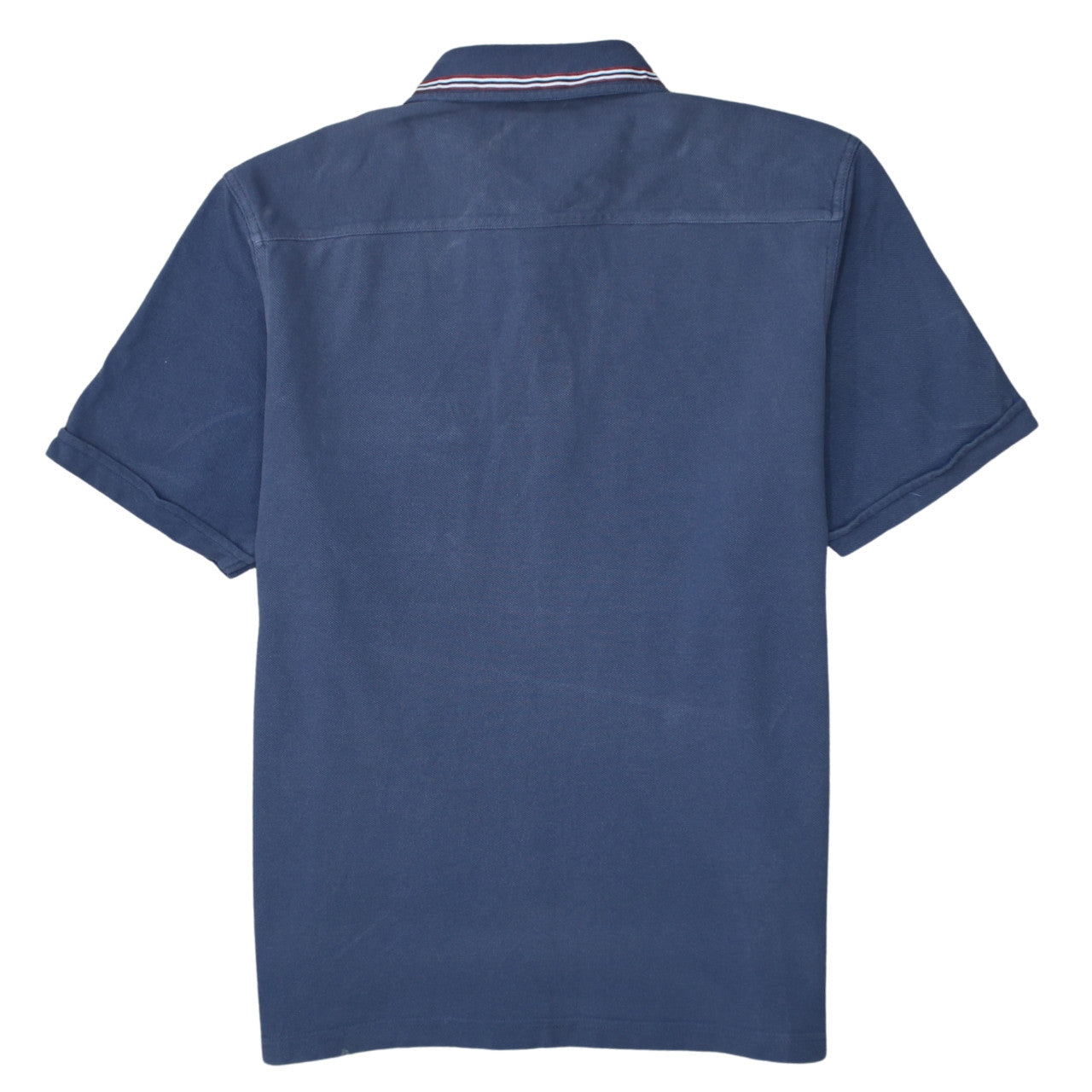 Fred Perry Men's Blue Slim Fit Polo Shirt Size L Classic Cotton