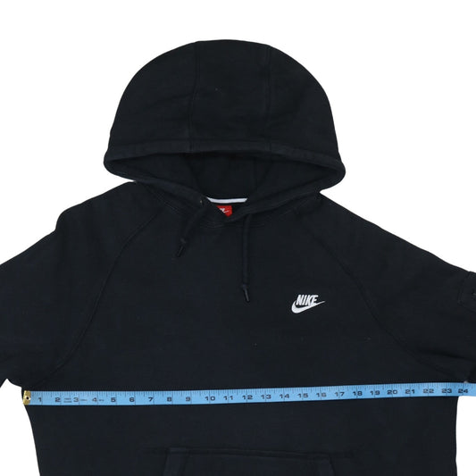 Nike Men's Black Pullover Hoodie XL Cotton Fleece Sportswear