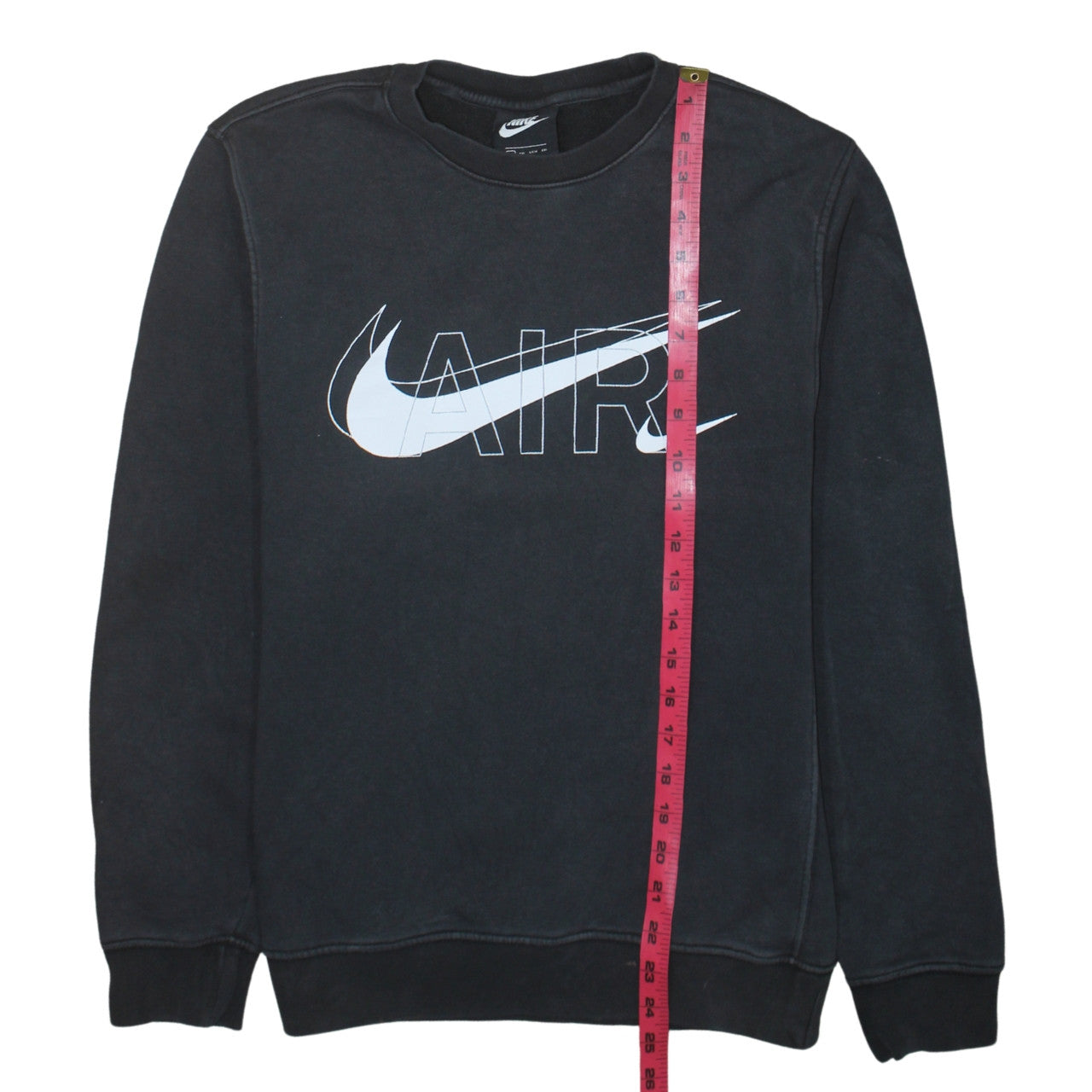 Nike Women's Black AIR Logo Pullover Sweatshirt XS