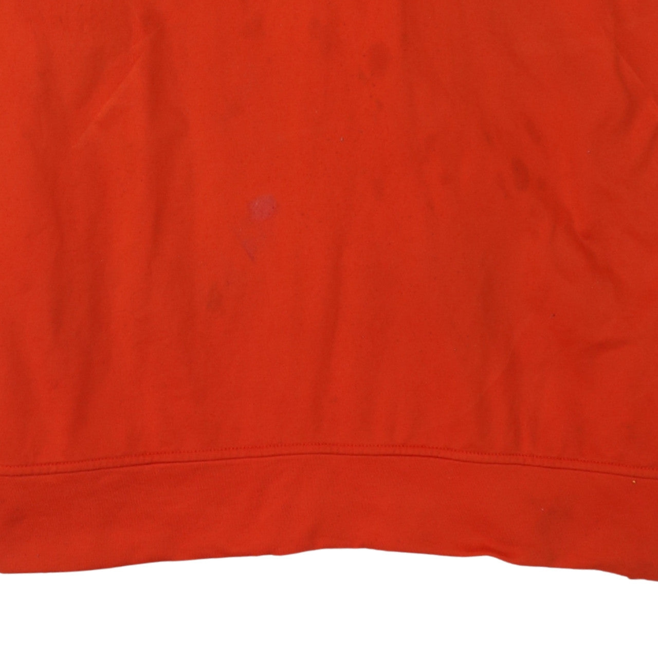 Adidas Men's Orange XL 1/2 Zip Pullover Hoodie
