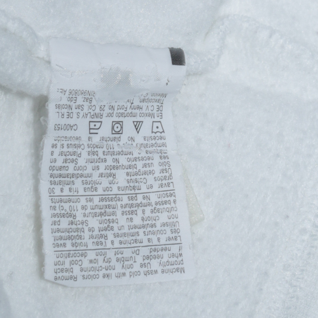 Champion Womens White XS Hoodie Pullover Logo Print Cotton Blend