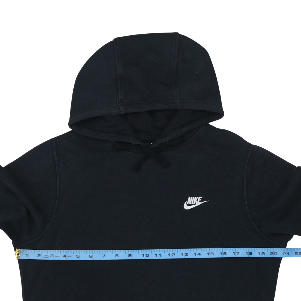 Nike Men's Black Pullover Hoodie Medium Sports Fleece