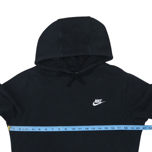 Nike Men's Black Pullover Hoodie Medium Sports Fleece