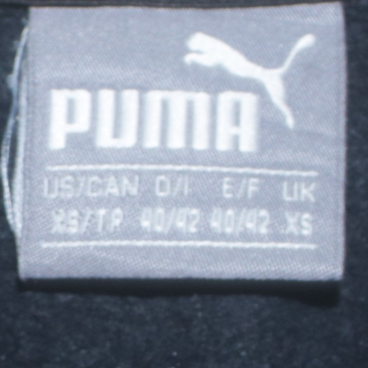Puma Womens Black XS Crew Neck Pullover Sweatshirt