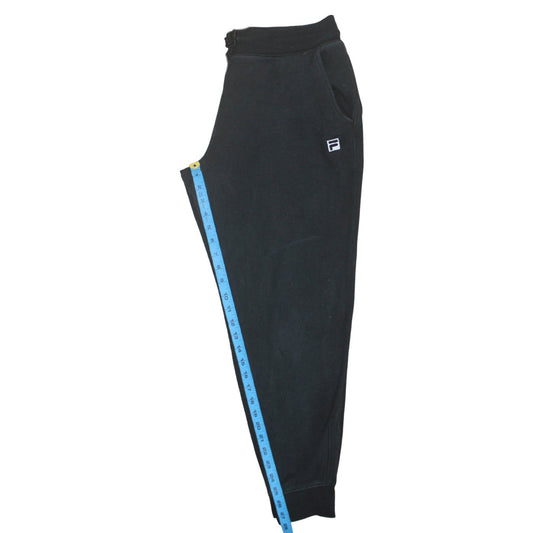 Fila Men's Black Jogger Sweatpants L Regular Fit Casual