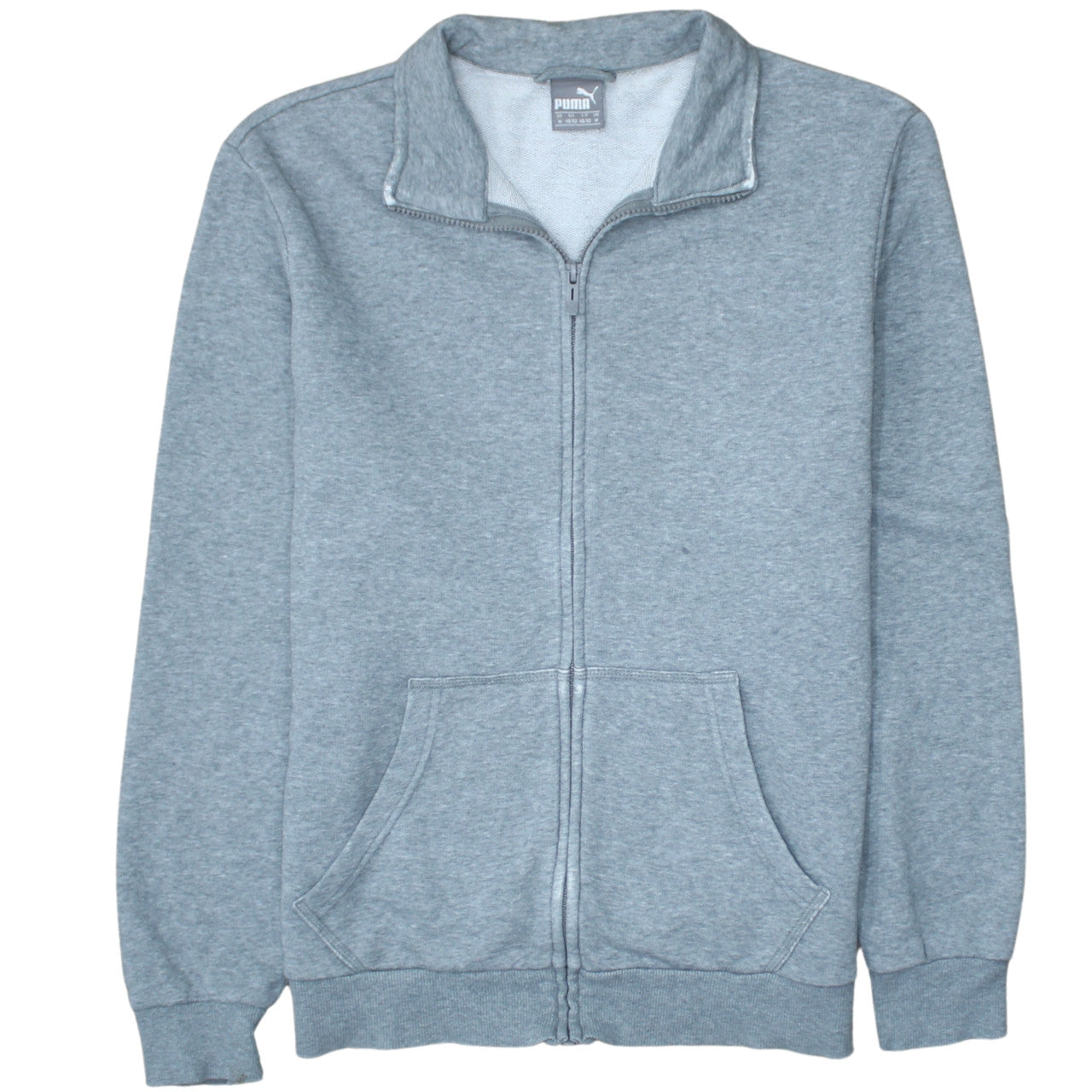 Puma Men’s Grey Full Zip Sweatshirt Size M Regular Fit