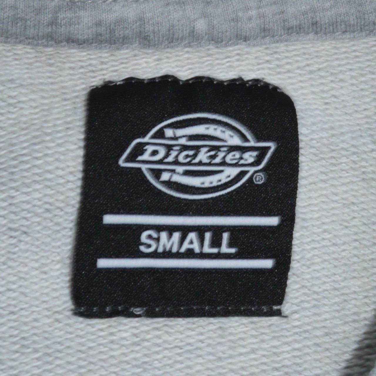 Dickies Men's Grey Small Crew Neck Pullover Sweatshirt