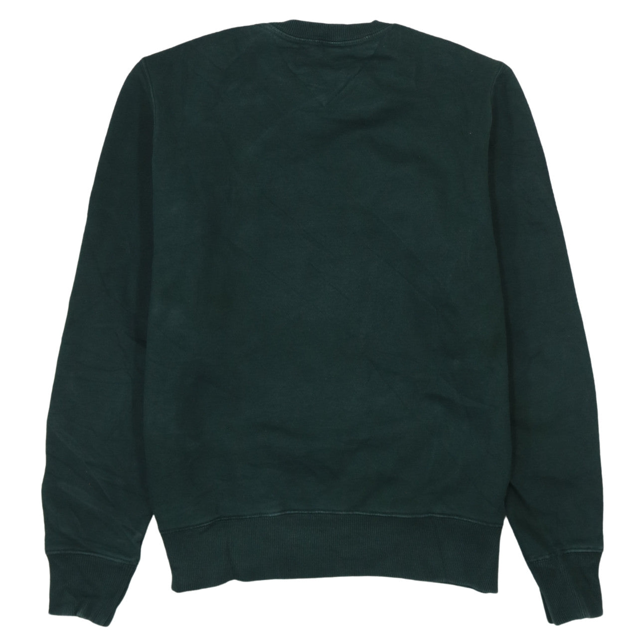 Tommy Hilfiger Mens Green Small Pullover Sweatshirt Classic Fit