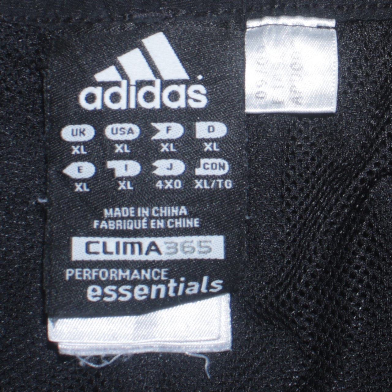 Adidas Men Black Clima365 XL Sweatpants with Stripe Detail