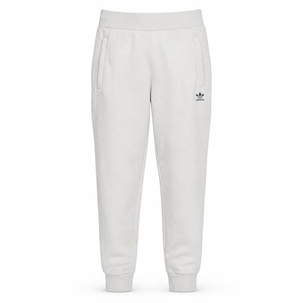 Adidas Womens White XS Joggers Fleece Cotton Blend Sweatpants
