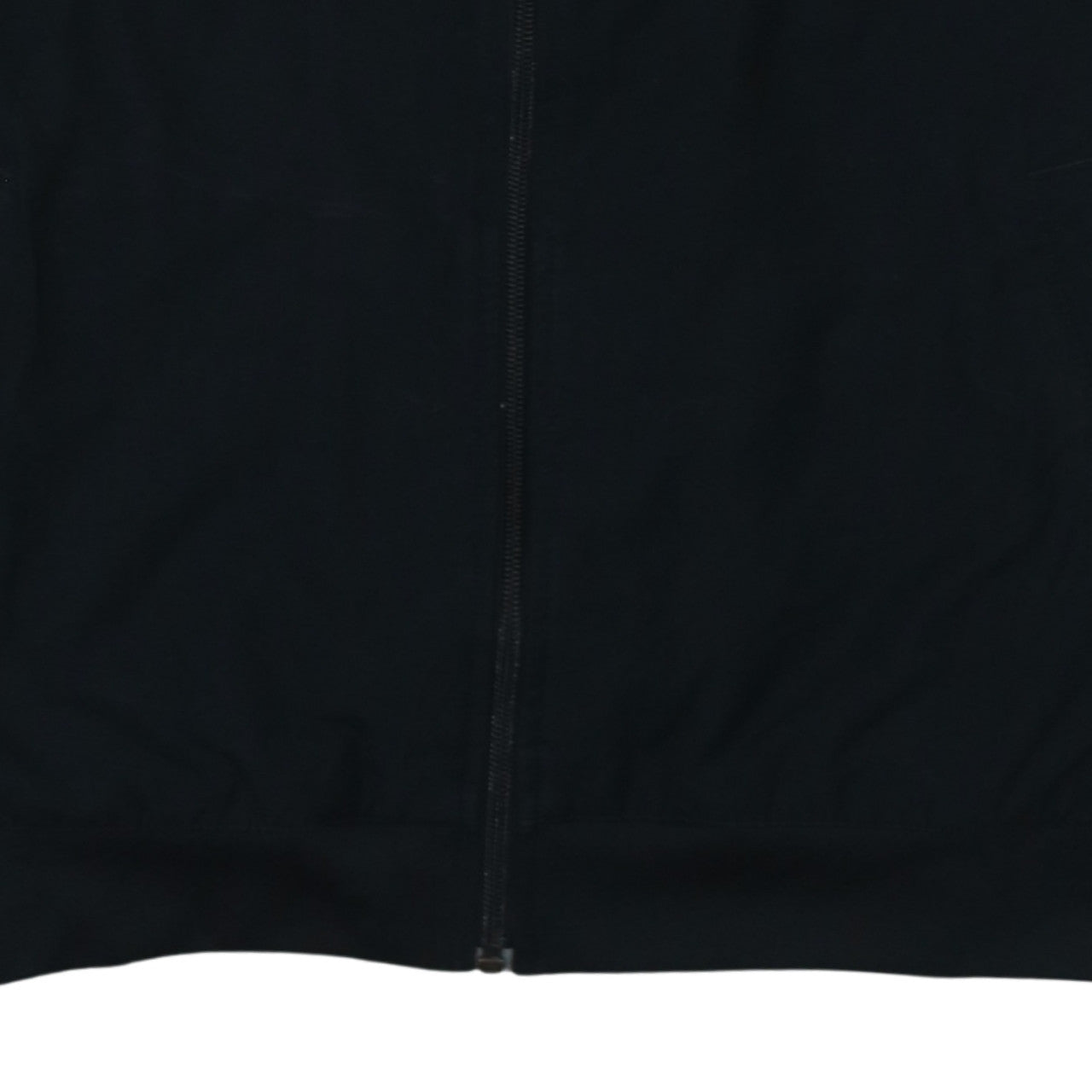 Nike Men's Black Track Jacket Medium Full Zip Lightweight