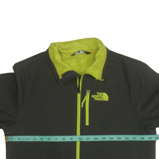 The North Face Men's Black Softshell Jacket Small Fleece Lined Zipped Pockets