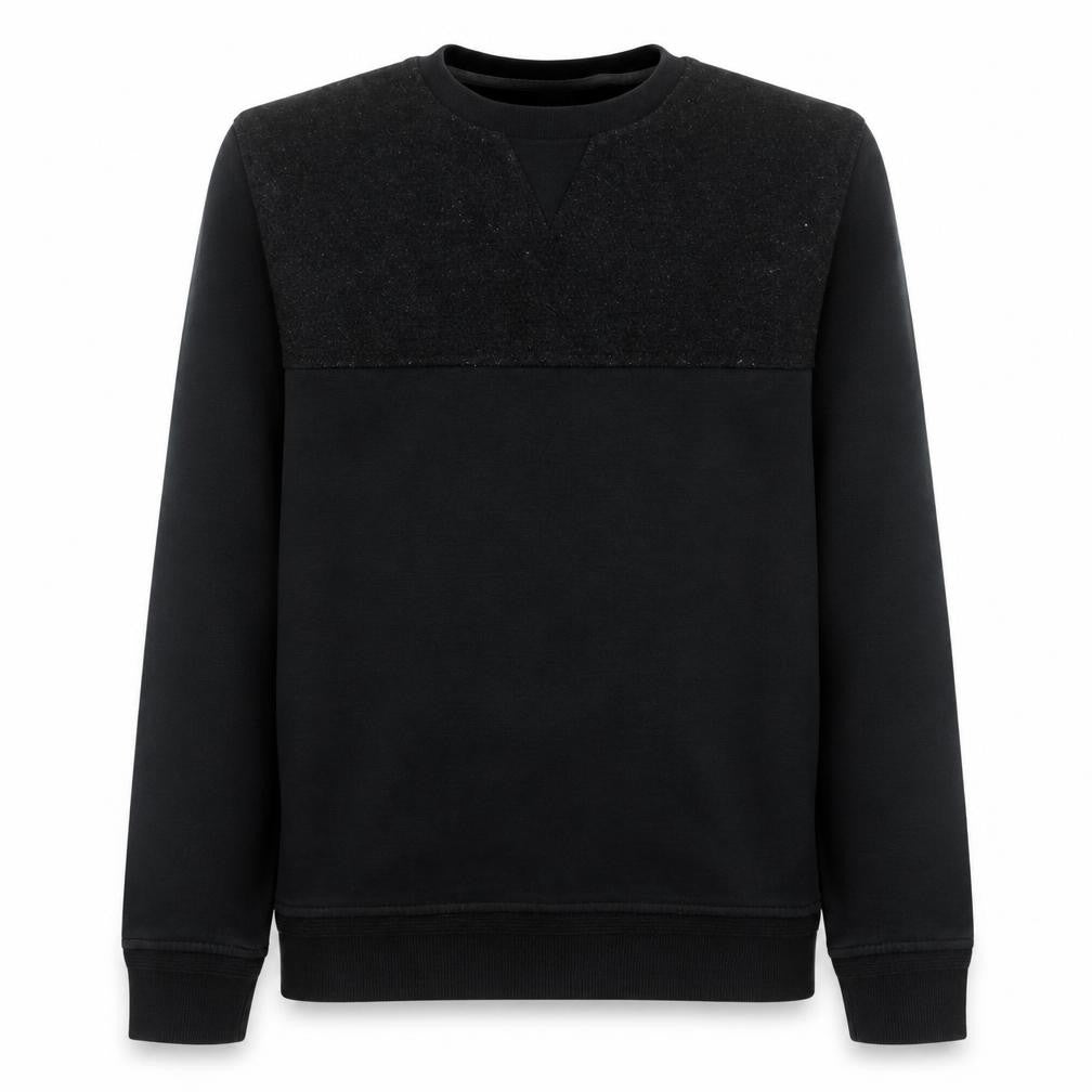Timberland Men's Black Crew Neck Pullover Sweatshirt Size M