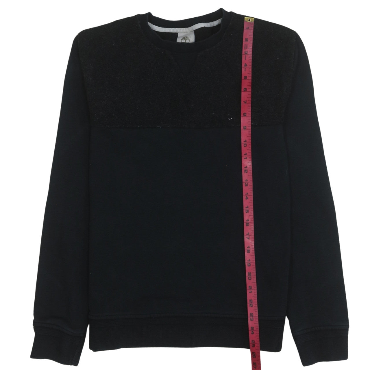 Timberland Men's Black Crew Neck Pullover Sweatshirt Size M