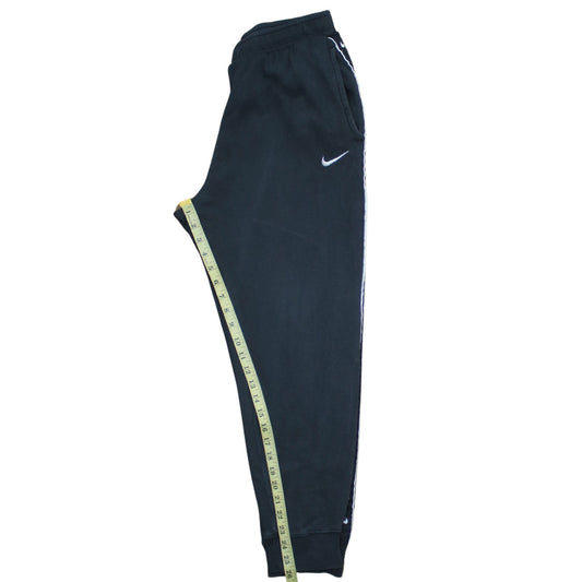 Nike Men's Black Fleece Joggers Sweatpants Size M Tapered Fit
