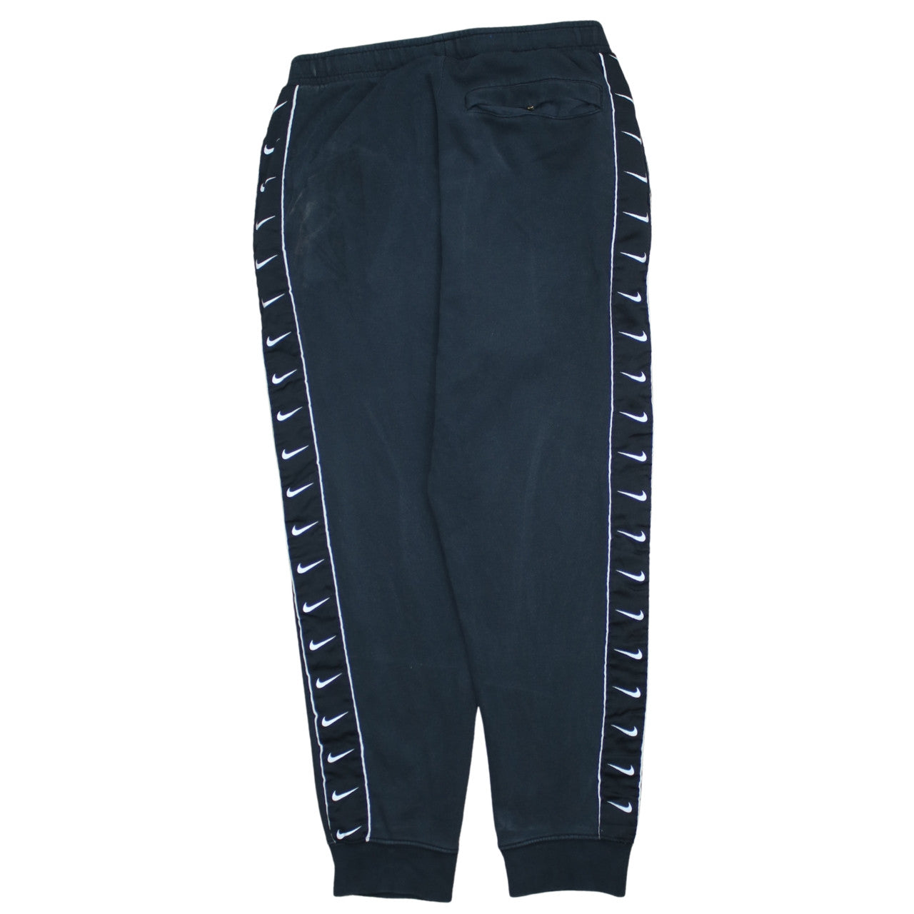 Nike Men's Black Fleece Joggers Sweatpants Size M Tapered Fit