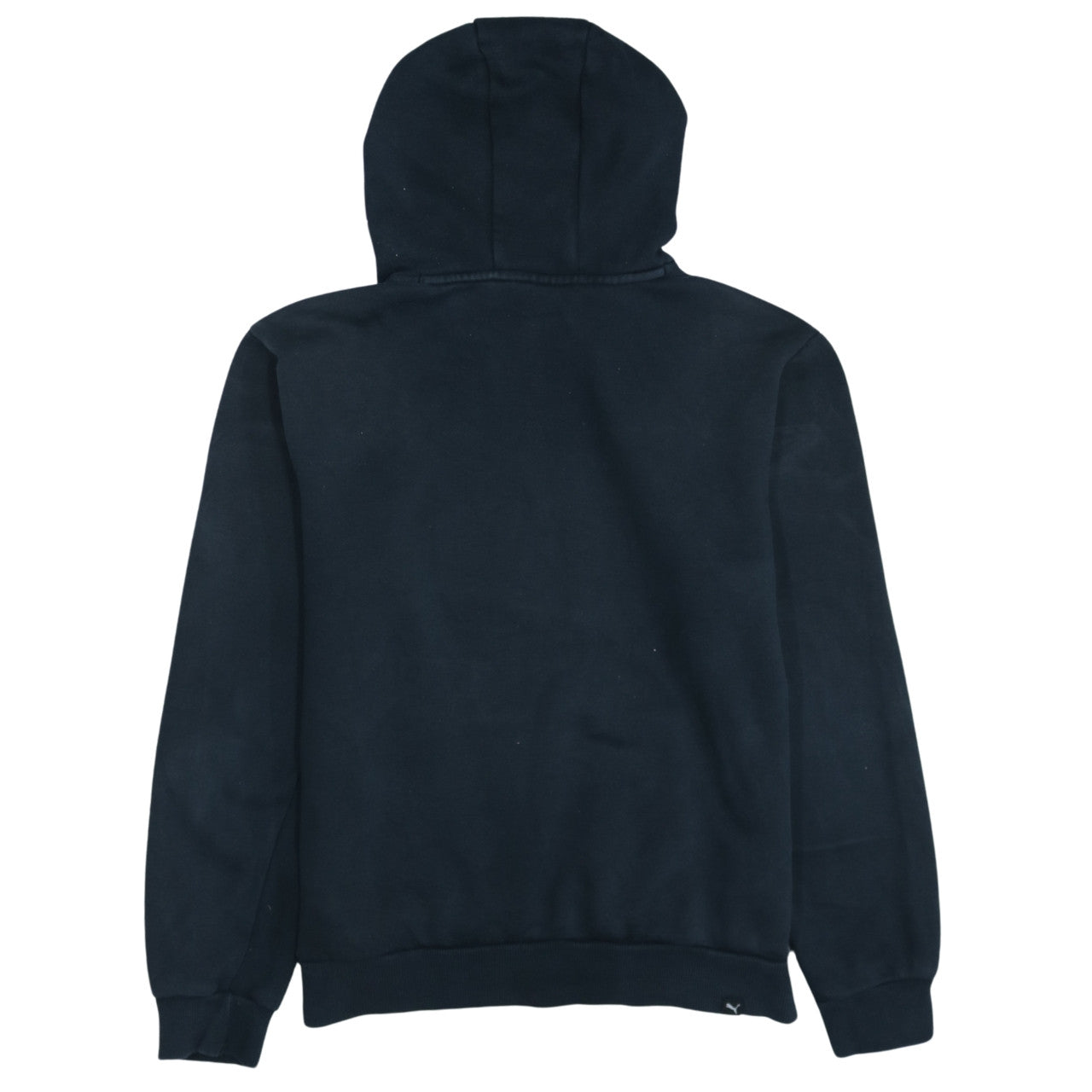 Puma Women's Black Pullover Hoodie Size S Relaxed Fit Logo Design