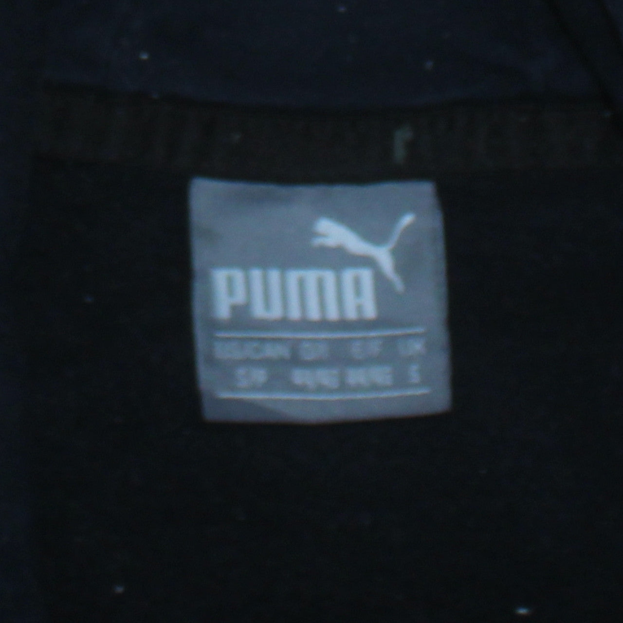 Puma Women's Black Pullover Hoodie Size S Relaxed Fit Logo Design