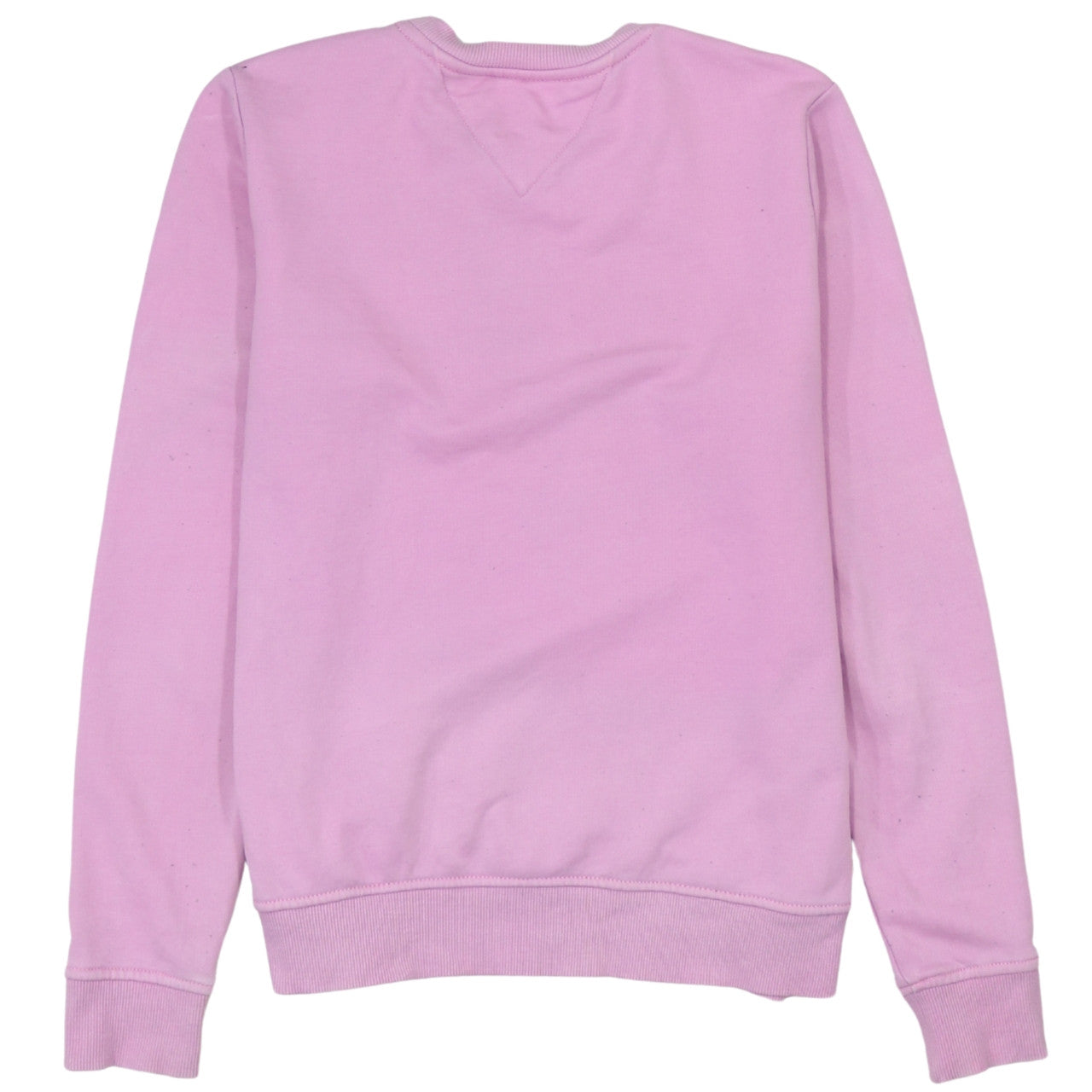 Tommy Jeans Womens Pink Crew Neck Pullover Sweatshirt XS
