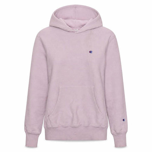 Champion Womens Pink Reverse Weave Pullover Hoodie Size L 100% Cotton