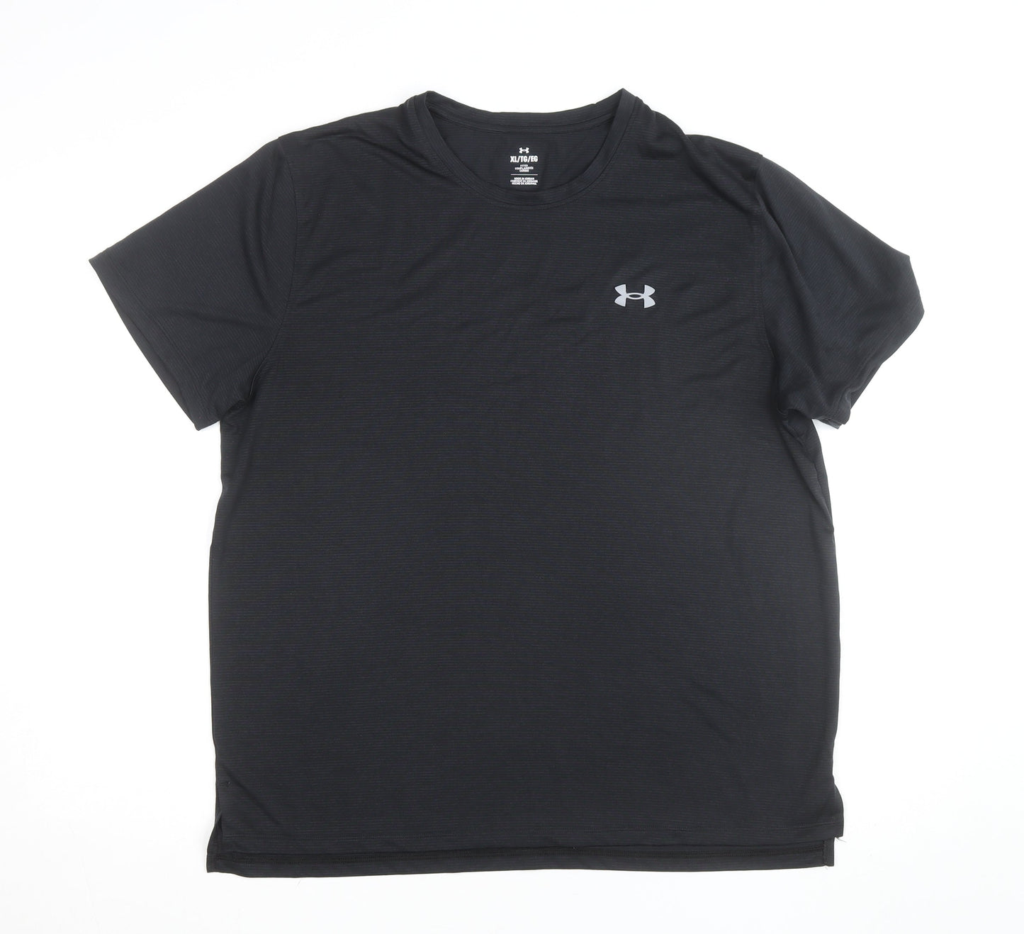 Under Armour Men's Black XL Slim Fit Active T-Shirt