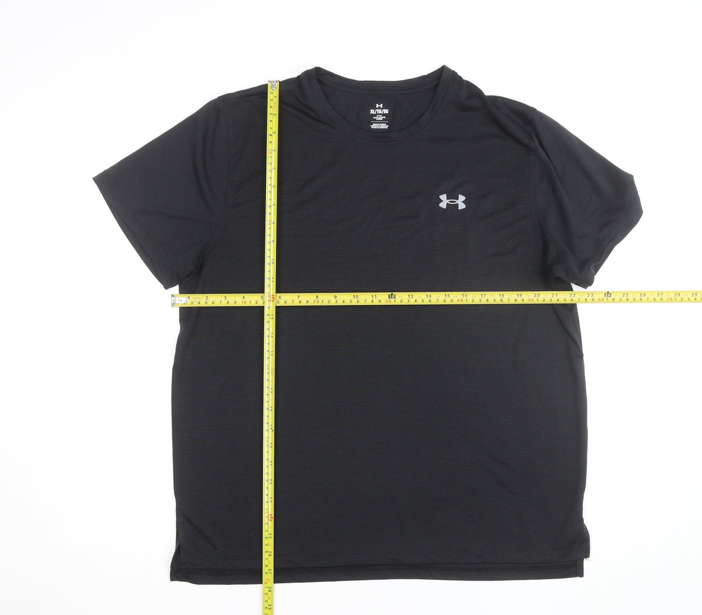 Under Armour Men's Black XL Slim Fit Active T-Shirt
