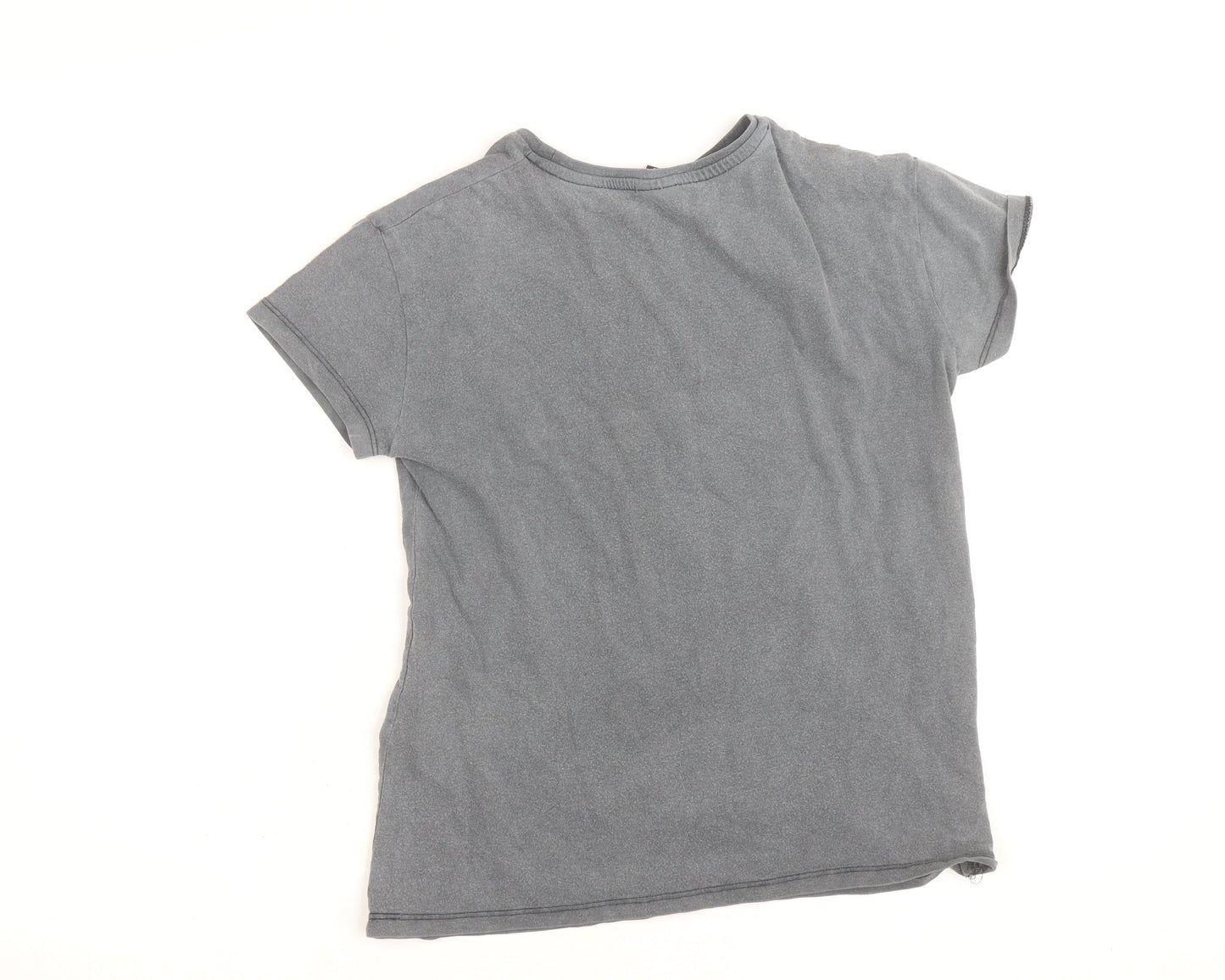 Disney at Primark Girls Grey Mickey Mouse Graphic T-Shirt 8 Years