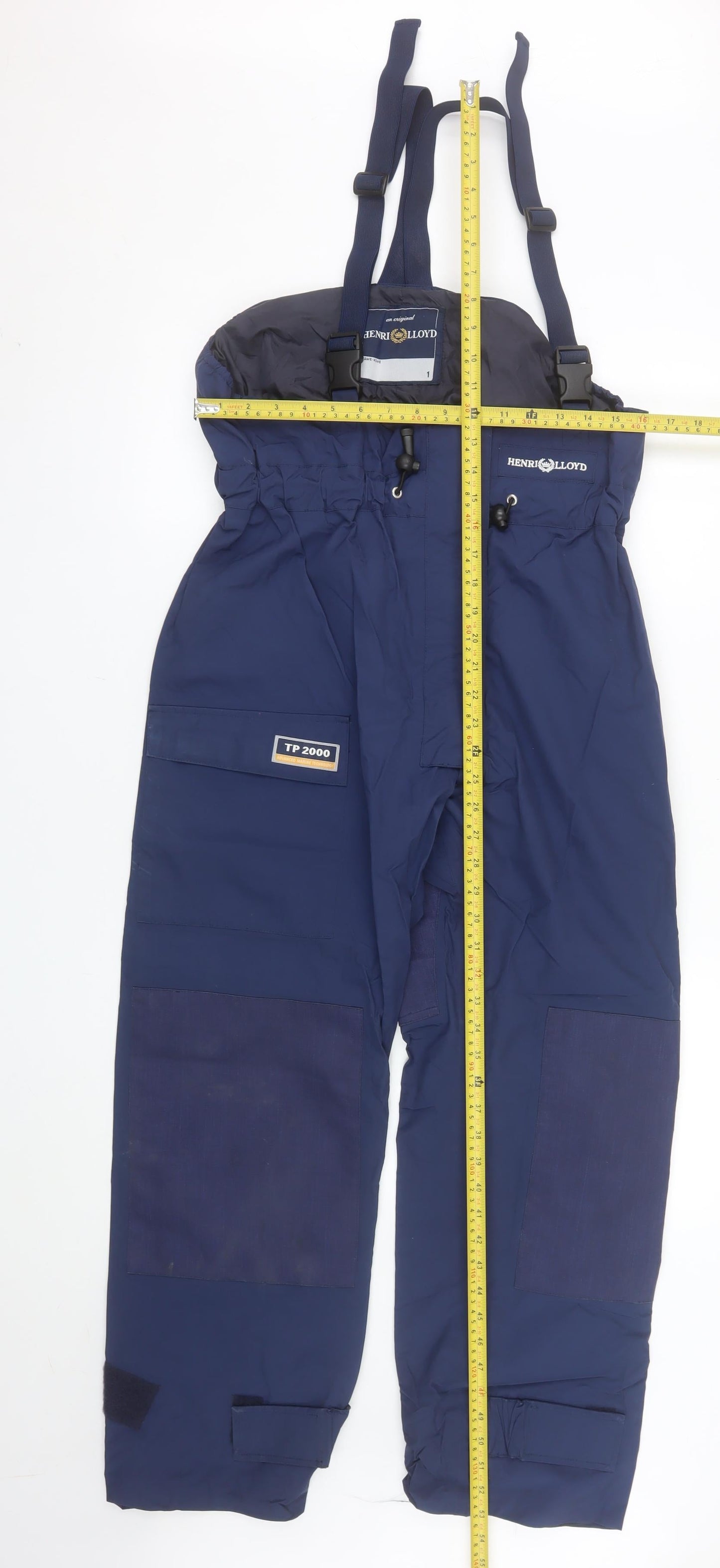 Henri Lloyd Men's Blue TP2000 Waterproof Snow Pants Size S