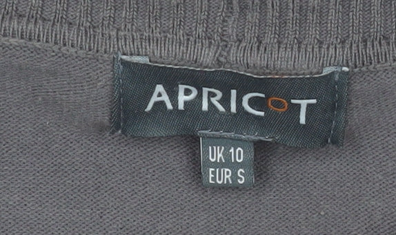 Apricot Women's Brown Cardigan UK 10 Open Front Knitwear