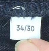 Mustang Men's Blue Straight Leg Jeans 34W 30L Regular Fit Denim