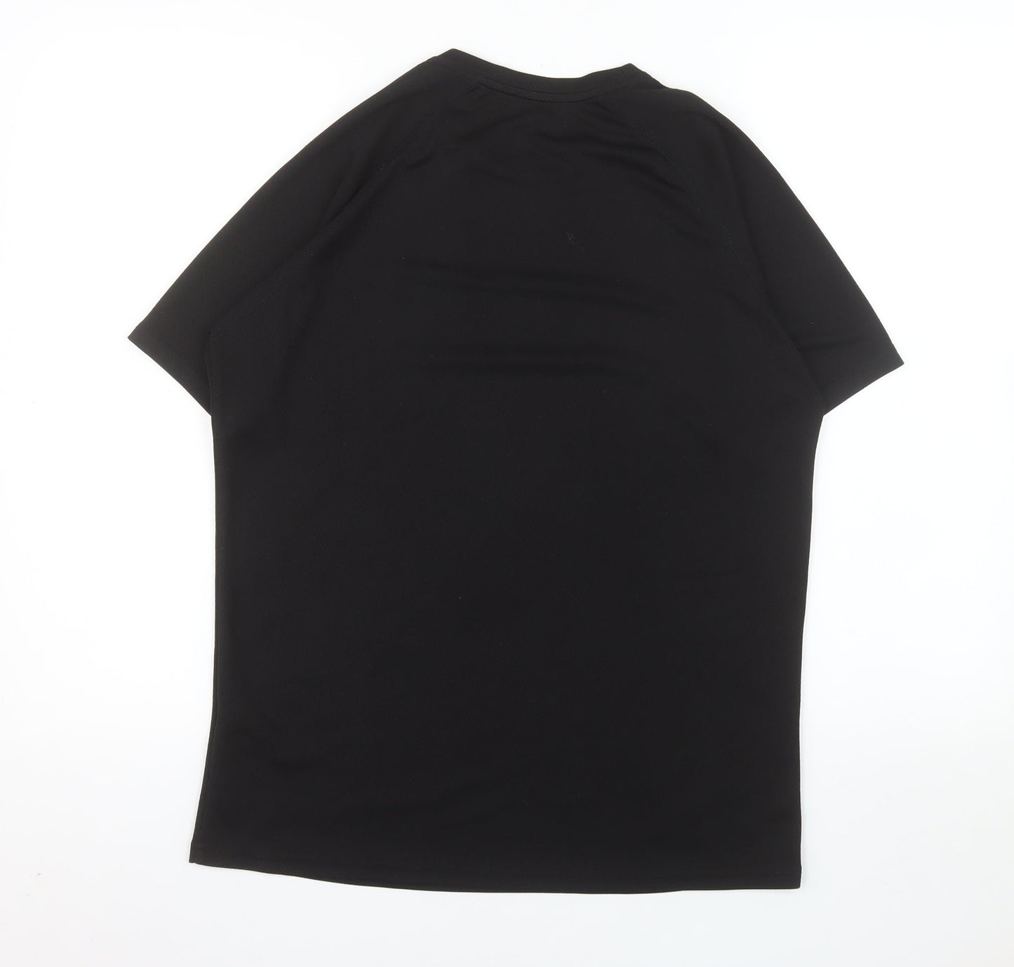 MAN Active Men's Black Medium Athletic T-Shirt Lightweight