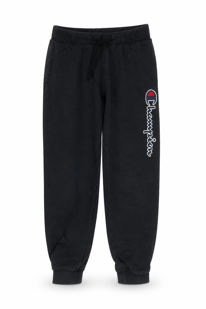 Champion Boys Black Jogger Trousers 11-12 Years Fleece Lined Activewear