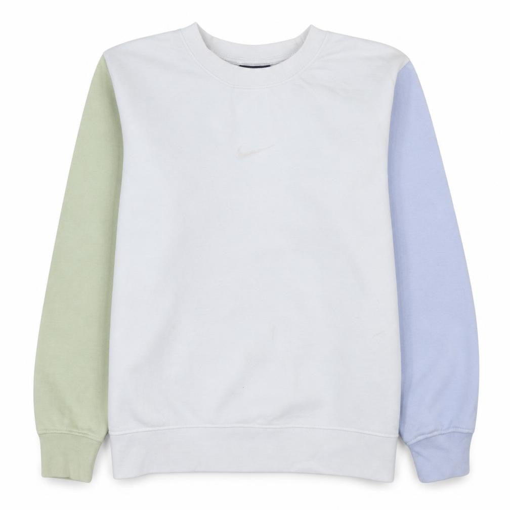 Nike Women’s Multicoloured Crew Neck Cotton Sweatshirt Size S