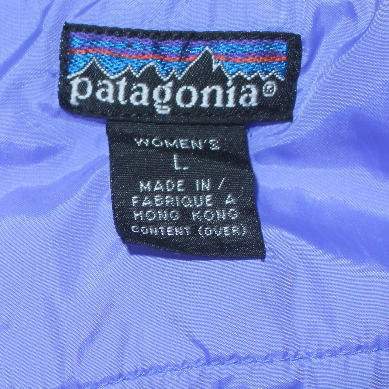 Patagonia Womens Brown L Puffer Jacket Winter Coat Nylon