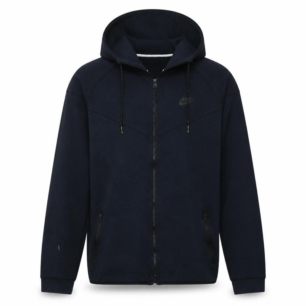 Nike Men's Black XL Full Zip Hoodie Sweatshirt
