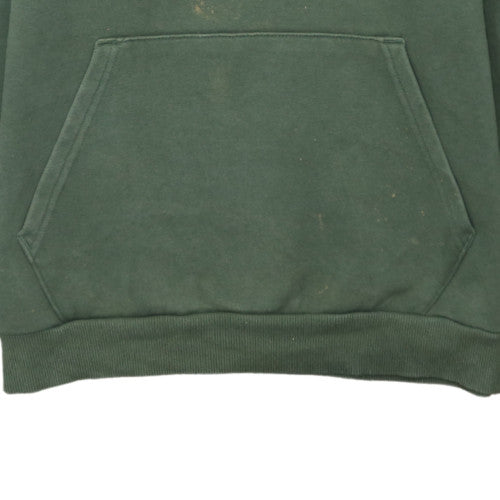 Puma Men's Green Pullover Hoodie Small Regular Fit Fleece