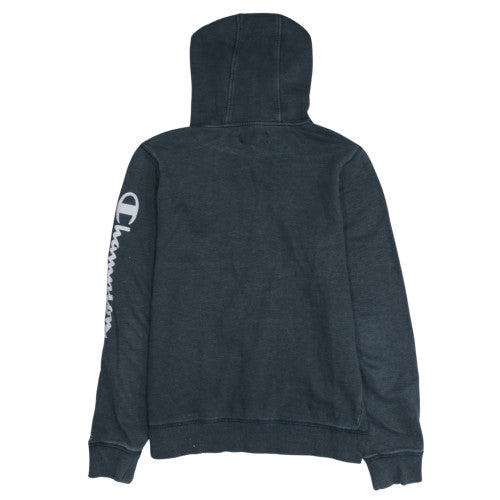 Champion Women's Black Pullover Hoodie L 'New York' Graphic Print