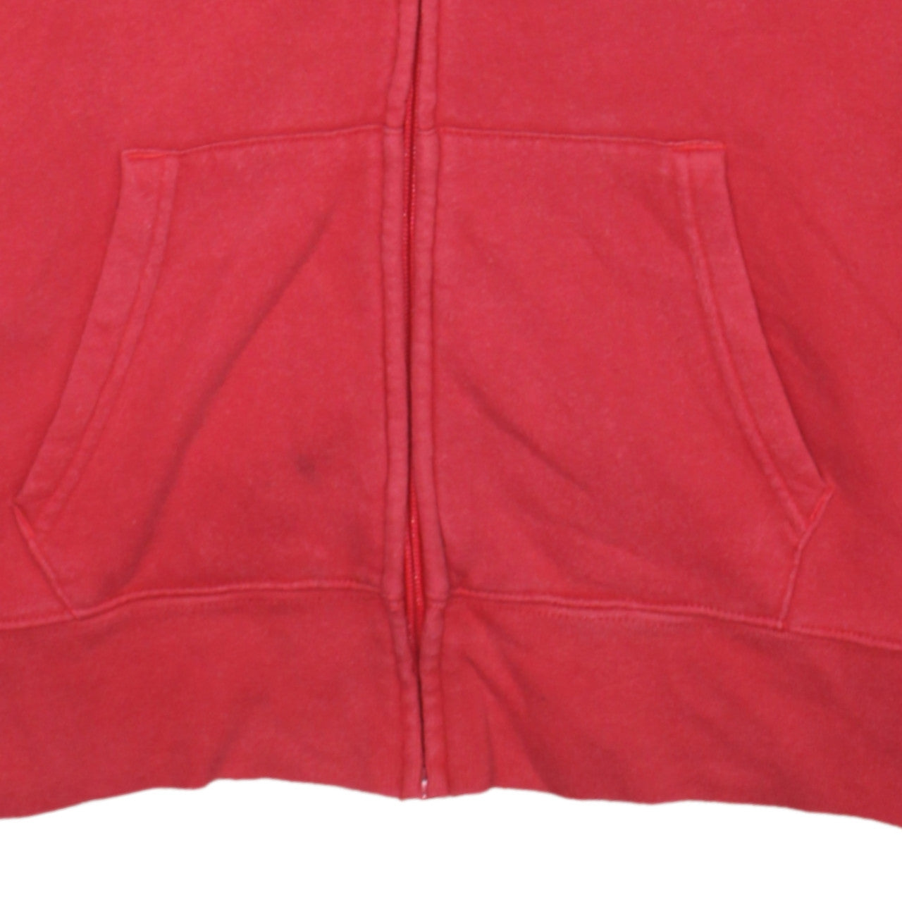 GAP Women Red Full Zip Hoodie Medium Cotton Blend Casual