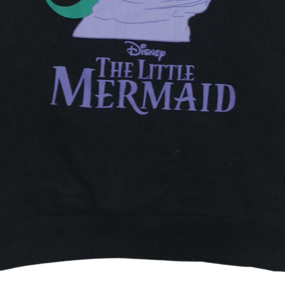 Additional view of Disney Women’s Black The Little Mermaid Pullover Sweatshirt, size S